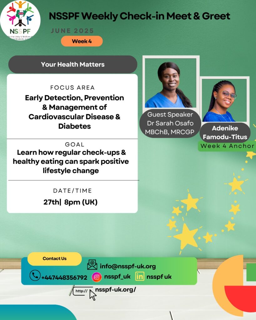 A Healthy Heart, A Healthy Future: NSSPF’s Your Health Matters Edition Check-in! A Healthy Heart, A Healthy Future: NSSPF’s Your Health Matters Edition Check-in!
