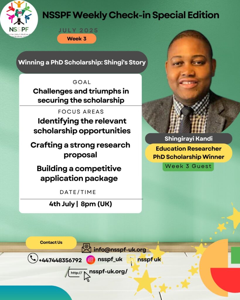 PhD Dreams and Disability Inclusion: NSSPF Inspires with Scholarship Success! PhD Dreams and Disability Inclusion: NSSPF Inspires with Scholarship Success!