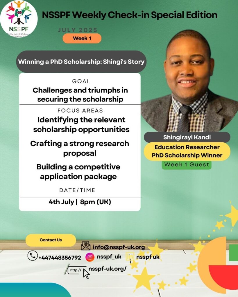 PhD Dreams and Disability Inclusion: NSSPF Inspires with Scholarship Success! PhD Dreams and Disability Inclusion: NSSPF Inspires with Scholarship Success!