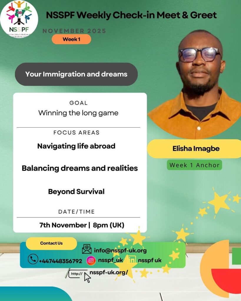 Powering Influence: NSSPF’s Blueprint for Immigrant Success (November Check-in) Powering Influence: NSSPF’s Blueprint for Immigrant Success (November Check-in)